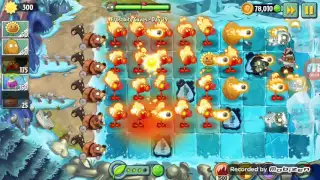 Plants vs. Zombies 2 Walkthrough - Frostbite Caves Day 28, 29, 30