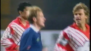 1992 UEFA Euro (Qualifier) - Scotland vs Switzerland. Full Match (Part 3 of 4).