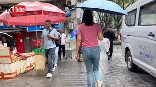 Real streets in Yubei District, Chongqing, China