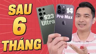 Sau 6 tháng chênh nhau gần 6 triệu, mua iPhone 14 Pro Max hay Galaxy S23 Ultra ???