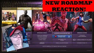 Future of Marvel's Avengers! Roadmap REACTION!