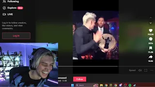 xQc reacts to "Autistic Messi Compilation"