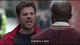 Psych: Shawn goes "Sexy Beast" on Gus, with scene from Sexy Beast movie.