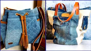 Best collection Creative Designs Denim Shoulder bags ideas 2024