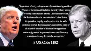 Limbaugh: Trump's "Nutty" Musligration Proposal ... Already Law Of Land, Jimmy Carter Precedent