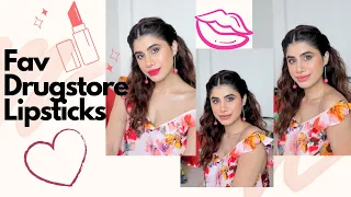 Top DRUGSTORE Lipsticks at the moment! | Malvika Sitlani