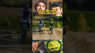 axell Hodges 96 anda Valentino Rossi 46 motocross #shorts #axell#valentinorossi #enduro #supermoto