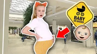 14 YEAR OLD WEARS PREGNANCY BUMP FOR 24 HOURS! | Family Fizz
