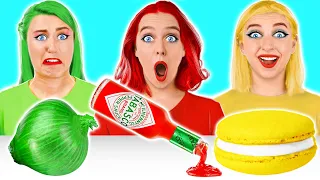 EATING ONLY ONE COLORED FOOD FOR 24 HOURS CHALLENGE #2 by Multi DO