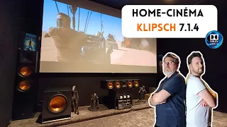 Home-cinéma KLIPSCH 7.1.4 Atmos et 4K : Une excellente SURPRISE et découverte avec AVATAR en 3D.