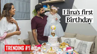 ELINA'S FIRST BIRTHDAY