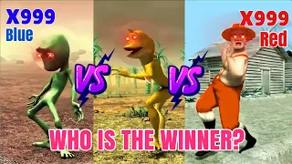 Dame Tu Cosita SPEED X999 VS Patila-Missed The Stranger VS Bad Santa/Red vs Blue(WHO IS THE WINNER?)