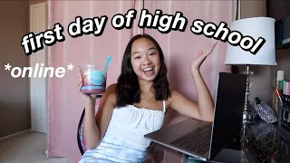 FIRST DAY OF HIGH SCHOOL *9th grade* (grwm & vlog) | Nicole Laeno