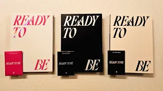 TWICE 12th Mini Album "Ready To Be" Unboxing (Target Exclusive Standard Edition + Digipacks)