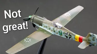 I Built The Revell Ta152 Plastic Model Kit in 1/72 Scale - So That You Don't Have To! Build & Review