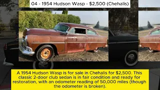 Craiglist Cars for Sale by Owner Under $3,000