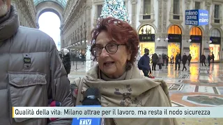 Qualità della vita: Milano attrae per il lavoro, ma resta il nodo sicurezza