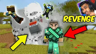 Indian gamers REVENGE in Minecraft 🔴 techno gamerz, bbs, Mythpat, live Insaan, fleet, smartypie