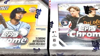 2023 TOPPS CHROME JUMBO vs 2022 TOPPS CHROME JUMBO!  IS ‘23 MUCH BETTER?  (Face off Friday)