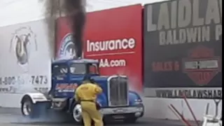 World Fastest Diesel Drag Truck 11.75 ET at 113 MPH