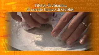 Filetto di chianina al tartufo bianco di Gubbio