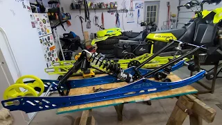 Modifying my 2018 Polaris SKS 155 to a 146 Khaos.