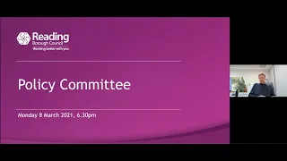 Reading Borough Council Policy Committee - 8 March 2021