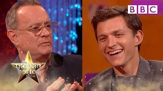 Tom Hanks tests Tom Holland's acting! | The Graham Norton Show - BBC