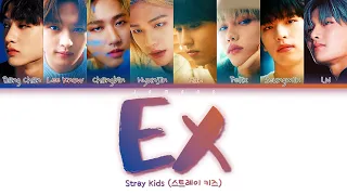 Stray Kids (스트레이 키즈) - Ex (미친 놈) [Color Coded Lyrics/Han/Rom/Eng/가사]