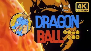 Dragon Ball - Opening 1 (Latino) - [4K Remaster - Audio Stereo Remaster] •「La Fantástica Aventura」•