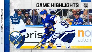 Maple Leafs @ Sabres 2/21 | NHL Highlights 2023