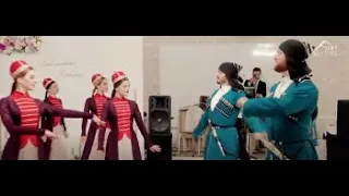 BEAUTIFUL CIRCASSIAN WEDDING  | THE ENSEMBLE OF CIRCASSIAN NATIONAL DANCE RIDADA