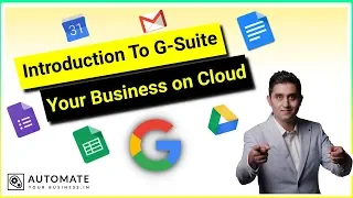 What is G-Suite | Introduction to Google Apps for Business