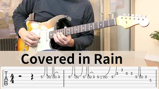 【TAB】John Mayer | Covered in Rain | Solo Guiatr