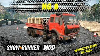 SnowRunner mod - NG8 (Mercedes Benz NG 4436) | Сноураннер мод - NG8 (Мерседес Бенц НГ 4436)