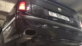 BMW E34 540 V8 Exhaust sound