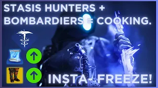 Play Freeze Tag With Stasis Bombardiers! | Destiny 2 Stasis Hunter Build