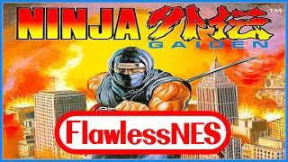 Ninja Gaiden First Ever! 100% Flawless NES Playthrough [ No Hit / Damage / Death ]