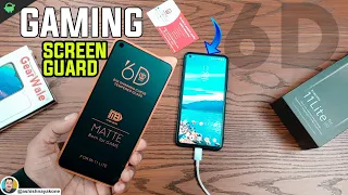 Xiaomi 11 lite NE 5G - Best Matte Gaming 6D Screen Guard from Gearwale.Com