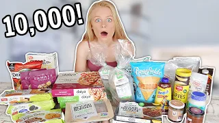 10,000 CALORIE CHALLENGE *I never thought I could do this* GIRL VS FOOD