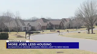 More than half of Nashville listings only affordable to those making over $100K, data shows