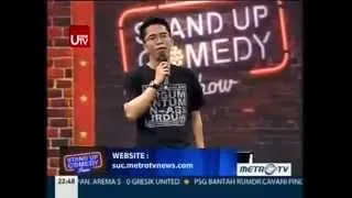 Indra Turner Stand Up Comedy Tentang Pendidikan, Uji Nyali, Pemilu @ MetroTV 080514