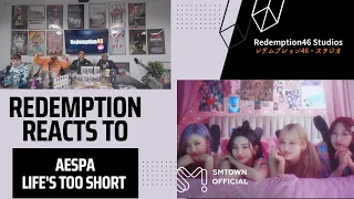 aespa 에스파 'Life's Too Short (English Ver.)' MV (Redemption Reacts)