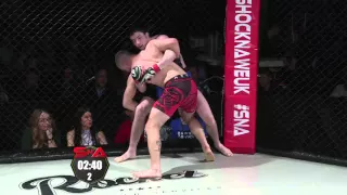 Shock N Awe 22 Amateur Featherweight MMA Chris Heaney Vs Ed Donnelly