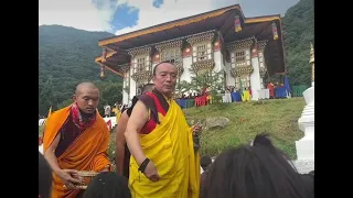 Feeling blessed by His Holiness Kenting Tai situ Rinpoche…