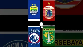 Jedag jedug versi logo persib,persija, Persebaya,arema