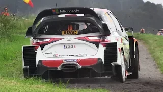 Toyota Yaris WRC Tribute - 10 Minutes of Pure Sounds at Rallye Deutschland 2017!