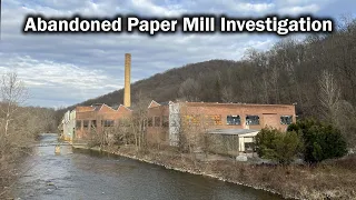 Investigating weird activity at a massive abandoned paper mill - New Jersey