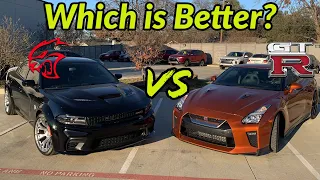 Is the 2020 Charger Hellcat Widebody more fun than the Nissan GTR?