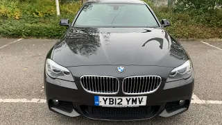 BMW 520D M Sport Step Grey Saloon 5 Door (2012) Walkaround